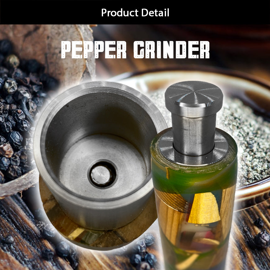 One Hand Pepper Grinder